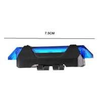 1617 Rechargeable Bicycle Front Waterproof LED Light (Blue) - 0.08 kgs, China