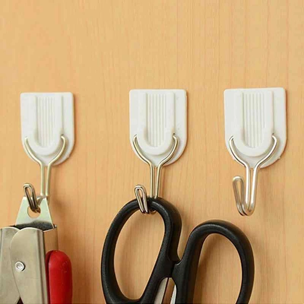 1627 Adhesive Sticker ABS Plastic Hook Towel Hanger for Kitchen/Bathroom - 0.096 kgs, China