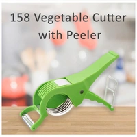 0158 Vegetable Cutter with Peeler - 0.2 kgs, India