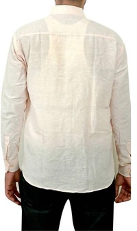 FULL-P44-SHIRT-SKIN Khadi Cotton Full Sleeve Shirt - India, XXL / 44, 0.25 kgs