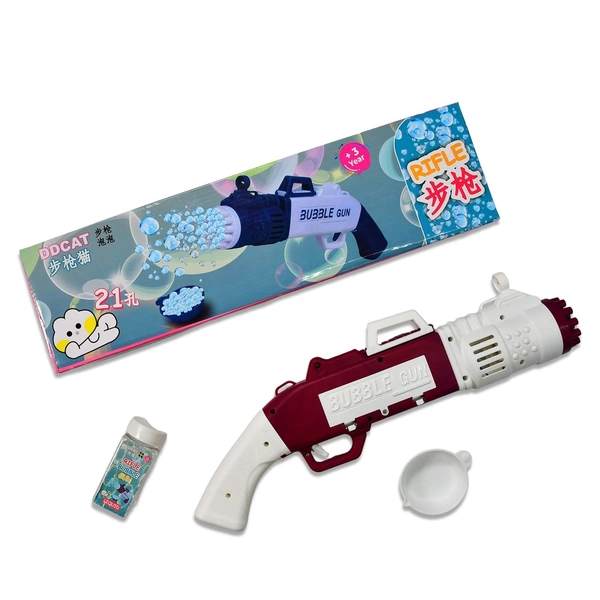 8099 20-Hole Bubble Machine Gun Rocket Bubble Launcher for Kids. - 0.811 kgs, China