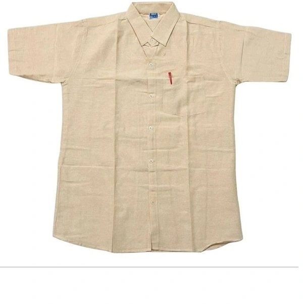 HALF-P44-SHIRT-SKIN Khadi Cotton Half Sleeve Shirt - India, XXL / 44, 0.25 kgs