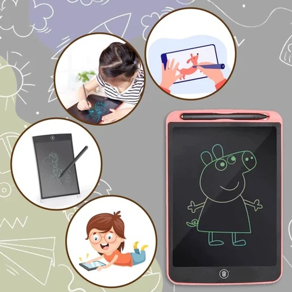 1360 LCD Portable Writing Pad/Tablet for Kids - 8.5 Inch - 0.148 kgs, CHINA