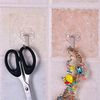 1689 Multipurpose Strong Small Stainless Steel Adhesive Wall Hooks - 0.039 kgs, China