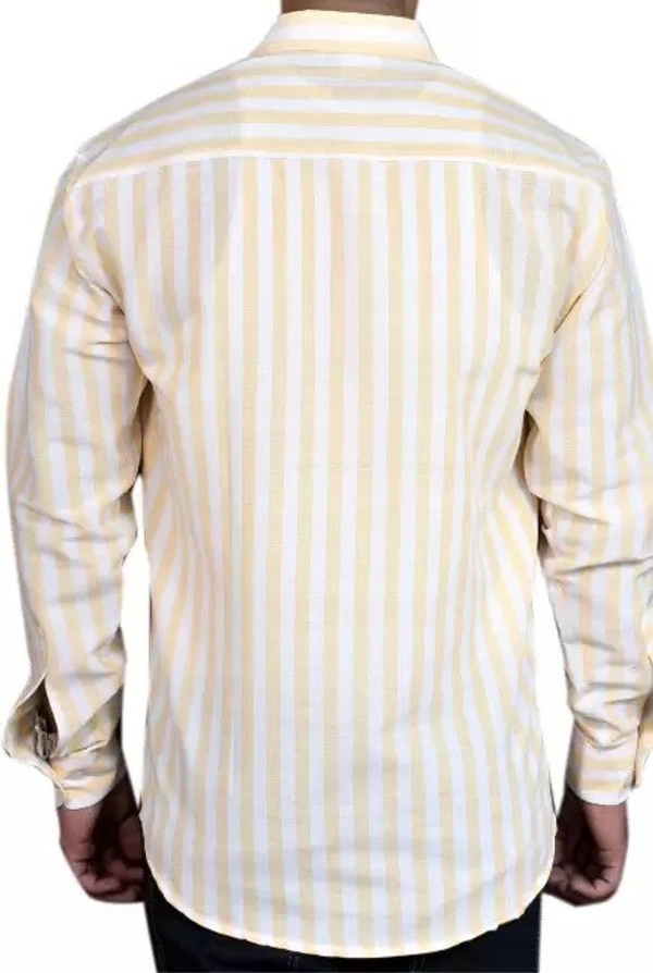 FULL-L40-SHIRT-SKIN Khadi Cotton Full Sleeve Shirt - India, L / 40, 0.25 kgs
