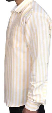 FULL-L40-SHIRT-SKIN Khadi Cotton Full Sleeve Shirt - India, L / 40, 0.25 kgs