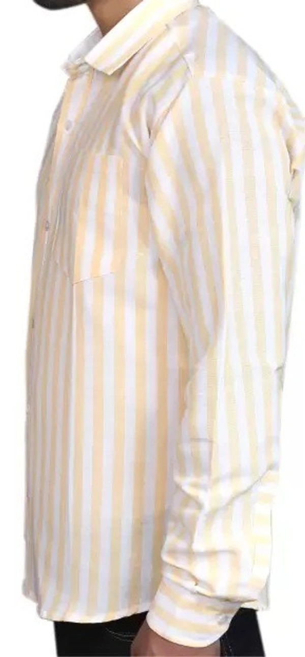 FULL-L40-SHIRT-SKIN Khadi Cotton Full Sleeve Shirt - India, L / 40, 0.25 kgs