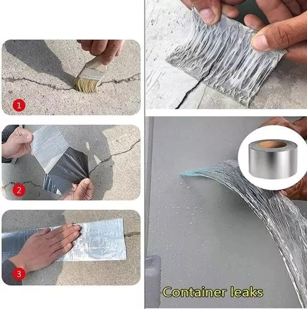 1778 Aluminium Self Adhesive Foil Butyl Tape Pack of 1 - 0.400 kgs, China