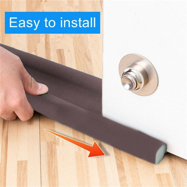 1752 Twin Door Draft Stopper/Guard Protector for Doors and Windows - 0.738 kgs, INDIA