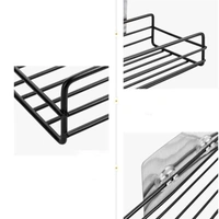 1764  Multipurpose Wall Mount Metal Bathroom Shelf and Rack for Home and Kitchen. - 0.564 kgs, India