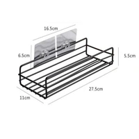 1764  Multipurpose Wall Mount Metal Bathroom Shelf and Rack for Home and Kitchen. - 0.564 kgs, India