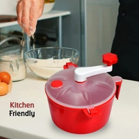 2011 Dough Maker Machine With Measuring Cup (Atta Maker) - Red Color - 1.05 kgs, India