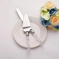 2131 Stainless Steel Cake Knife Server Set with Handle Slicer - 0.118 kgs, China