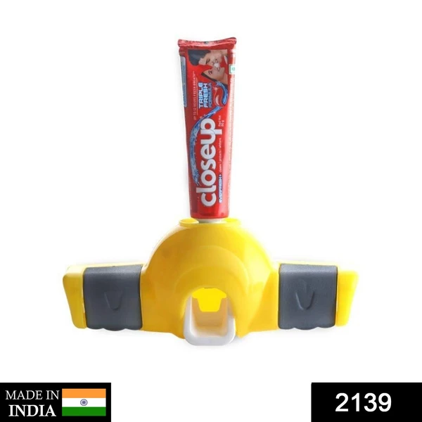 2139 Automatic Push Toothpaste Squeezer Dispenser - India, 0.17 kgs