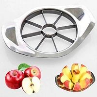 2140 Stainless Steel Apple Cutter Slicer with 8 Blades and Handle - India, 0.101 kgs
