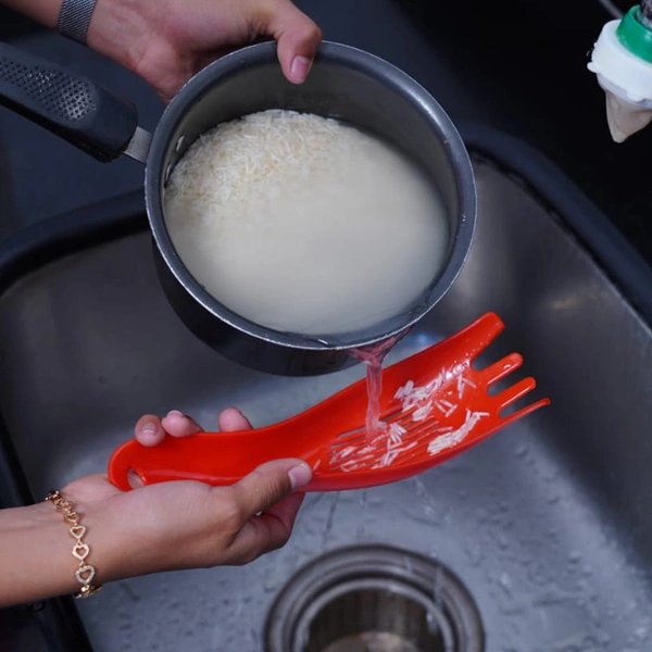 2309 Rice Sieve Washer Practical Rice Strainer Spoon - 0.142 kgs, India