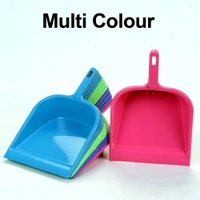 2351 Durable Lightweight Multi Surface Plastic Dustpan with Handle - India, 0.53 kgs