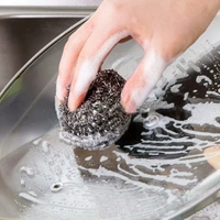 2383 Round Shape Stainless Steel Ball Scrubber - 0.245 kgs, India