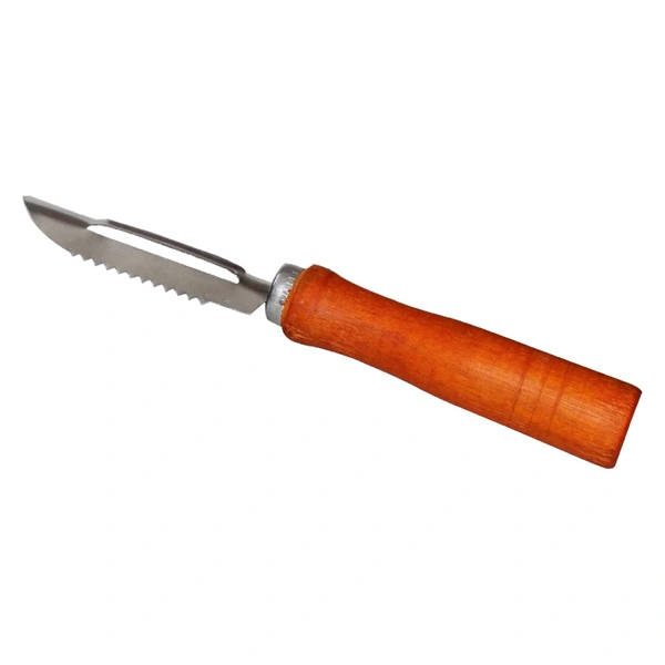 2455 Wooden Handle and Stainless Steel Vegetable Peeler - 0.042 kgs, China