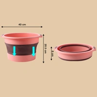 2786 Multi-Purpose Portable Collapsible Folding Tub, with Hanging Hole & Save Storage Space, Also use for Foot Spa. - 2.138 kgs, China