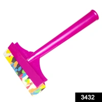 3432 Premium Quality Foam Plastic Handle Bathroom Floor Cleaning Wiper - 0.295 kgs, India