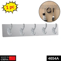 4654A Adhesive Transparent Heavy Duty Wall Hook - 0.32 kgs, China