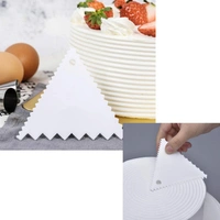 4718 T shape Scraper for Cake with Edge Cake Decorating Tools - China, 0.088 kgs