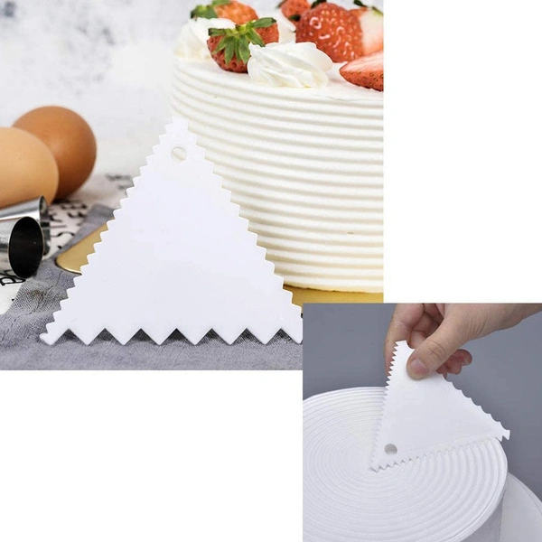 4718 T shape Scraper for Cake with Edge Cake Decorating Tools - China, 0.088 kgs