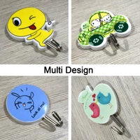 4728 Plastic Self-Adhesive Kitchen 3Pc Hooks - 0.158 kgs, China