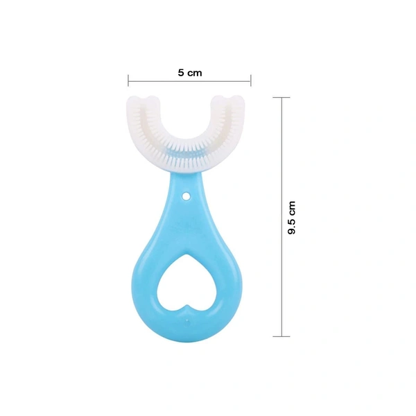 4774 Kids U S Tooth Brush used in all kinds of household bathroom places for washing teeth of kids, toddlers and children’s easily and comfortably. - 0.055 kgs, China