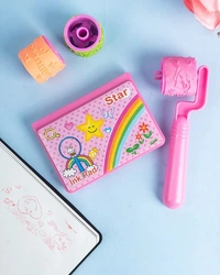4801 Roller Stamp used in all types of household places by kids and children’s for playing purposes. - 0.33 kgs, China