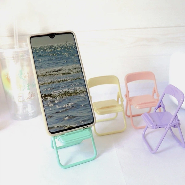 4847 1 Pc Chair Stand With Box As A Mobile Stand For Holding And Supporting Mobile Phones Easily. - 0.052 kgs, China