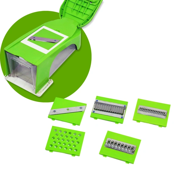 5241 10 in 1 Fruit & Vegetable Slicer & Cutter (brown box) - 1.36 kgs, India
