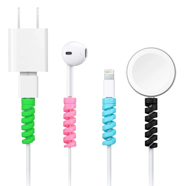 6029 Spiral Charger Spring Cable Protector Data Cable Saver - China, 0.042 kgs