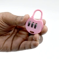 6108 3 Digit Zipper Lock and zipper tool used widely in all security purposes of zipper materials. - China, 0.018 kgs