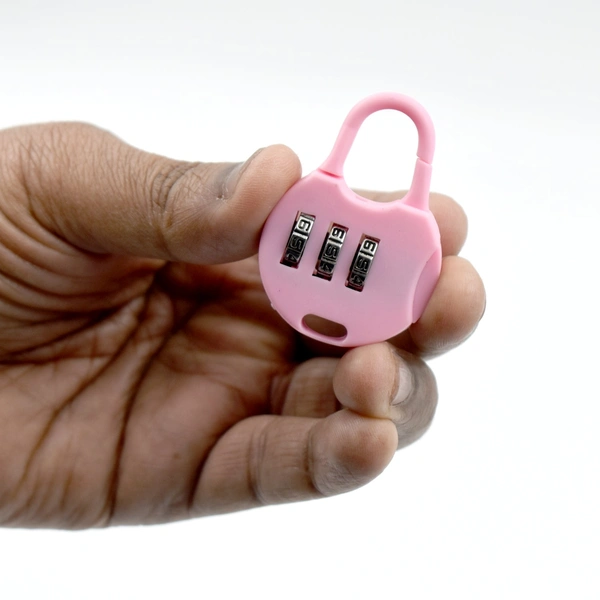 6108 3 Digit Zipper Lock and zipper tool used widely in all security purposes of zipper materials. - China, 0.018 kgs