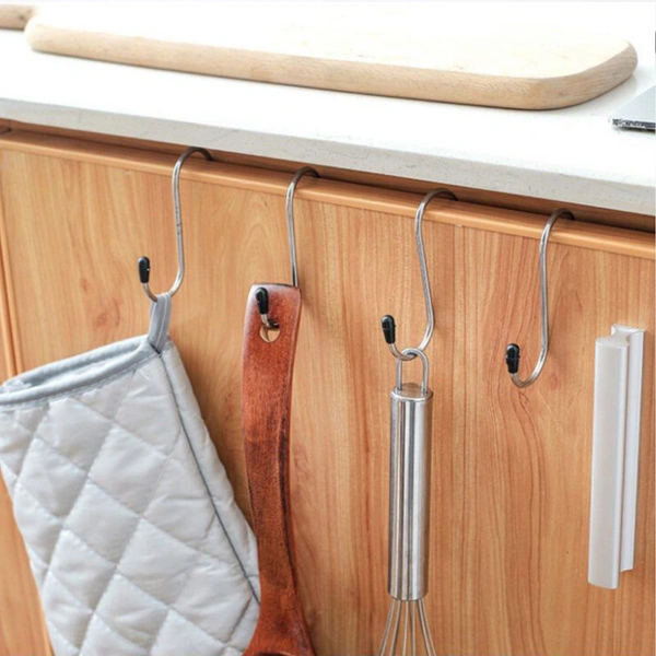 6120 6 Pc S Hanging Hook used in all kinds of places for hanging purposes on walls of such items and materials etc. - 0.078 kgs, China
