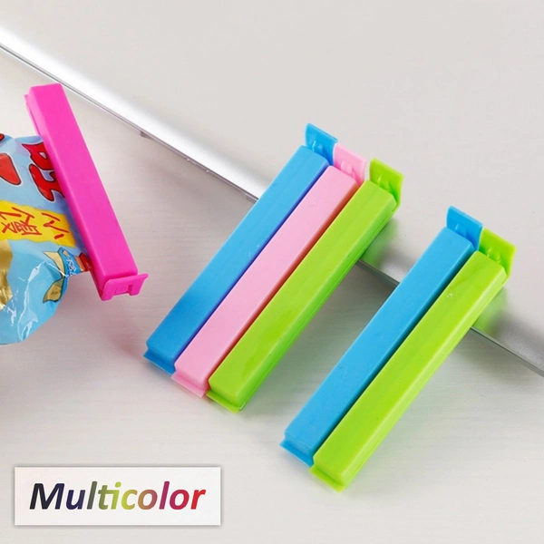 7028 Multipurpose Food Snack Plastic Bag Clip Sealer (Multicolor) -18pc - 0.092 kgs, India
