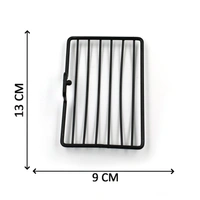 9016 Wall Mount 2 Pc Soap Rack used in all kinds of places household and bathroom purposes for holding soaps. - India, 0.2 kgs