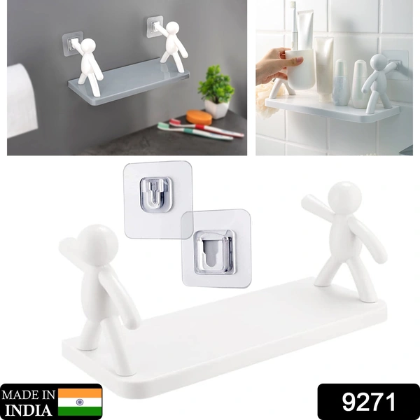 9271 Floating Shelves for Bedroom,Wall Shelves for Living Room/ Kitchen,Wall Mounted Shelf - 0.772 kgs, India
