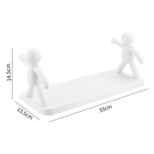 9271 Floating Shelves for Bedroom,Wall Shelves for Living Room/ Kitchen,Wall Mounted Shelf - 0.772 kgs, India