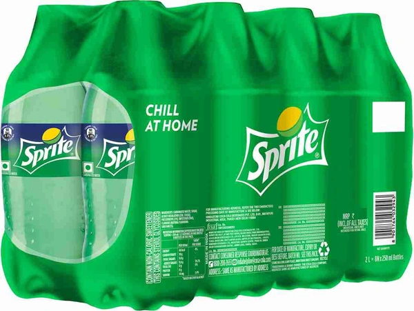 COCA COLA Sprite  ( 2.25 Ltr  ) Pack Of 9 Pcs 