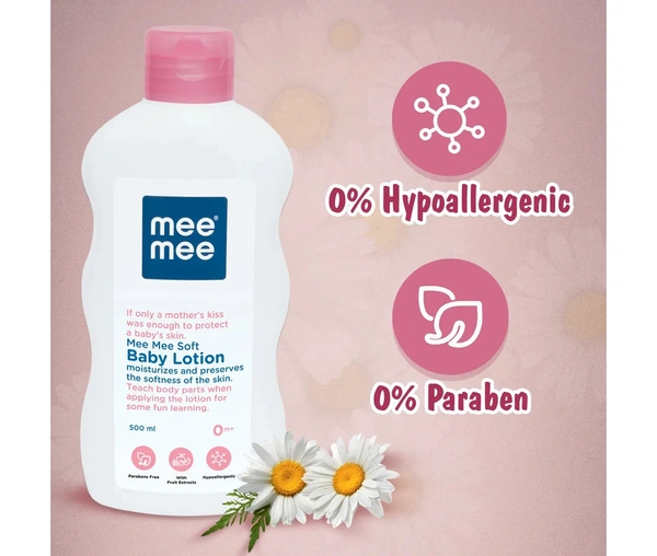 Mee Mee  MEE MEE SOFT MOISTURIZING BABY LOTION WITH FRUIT EXTRACTS, 100ML