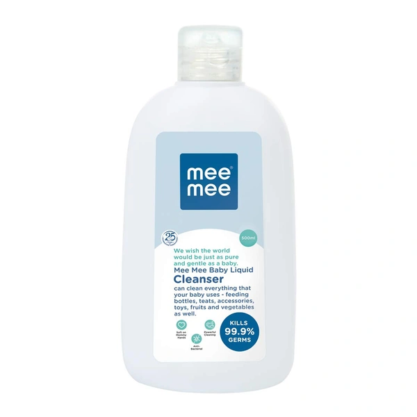 Mee Mee Anti-Bacterial Baby Liquid Cleanser (Cleanser - 500 ml - Bottle)