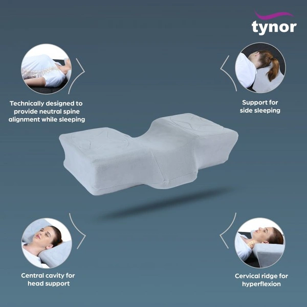 Tynor  ANATOMIC PILLOW, GREY, 1 UNIT