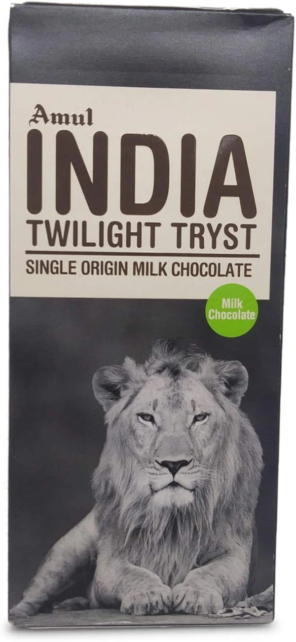 Amul  twilight tryst milk chocolate - 125 Gram ( 1 Pcs )