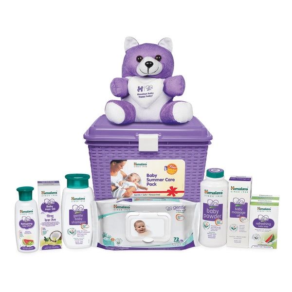 Buy Himalaya Babycare Gift Pack 7 Pcs Pouch Online at the Best Price of Rs  548.7 - bigbasket