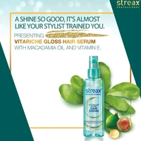 Streax Professional Vitariche Gloss Hair Serum - 100 Ml