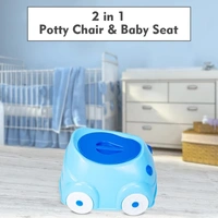 MEE MEE 2 IN 1 POTTY CHAIR & BABY SEAT | CAR SHAPED KIDS POTTY CHAIR 