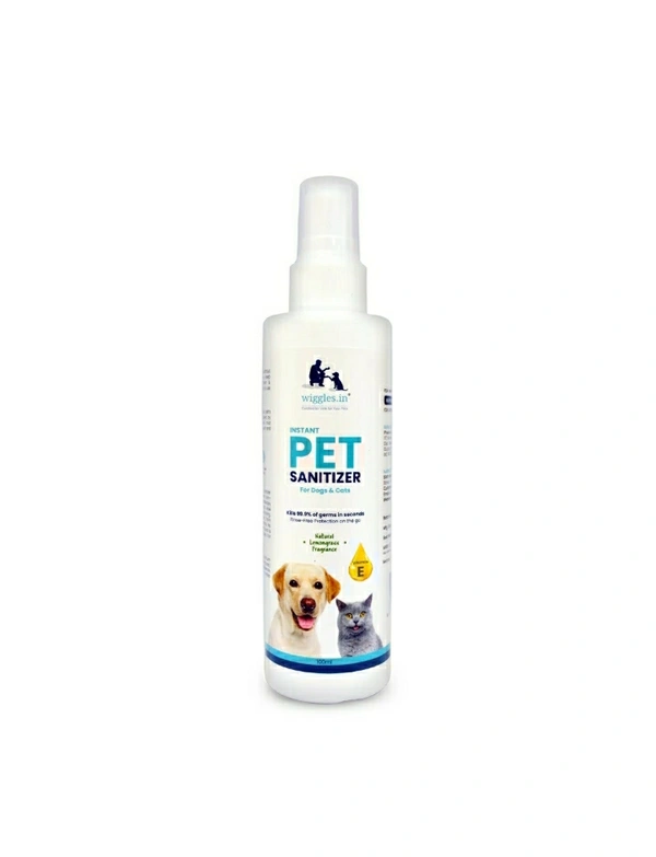 INSTANT pet sanitizer For Dogs & Cats - Alcohol Free - 100 Ml